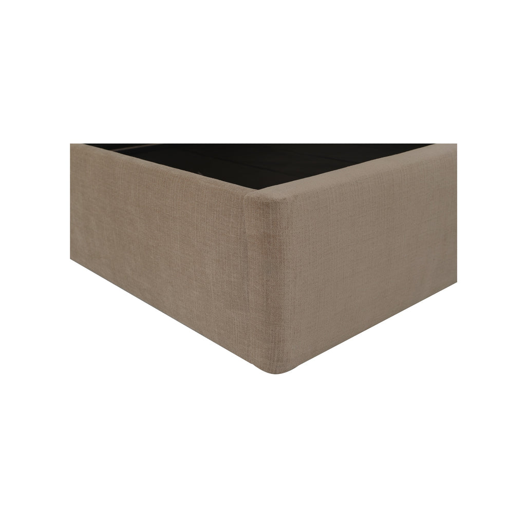 Maggie Queen Storage Bed Taupe