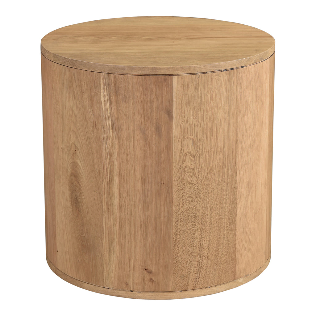 Theo Two Drawer Nightstand Natural