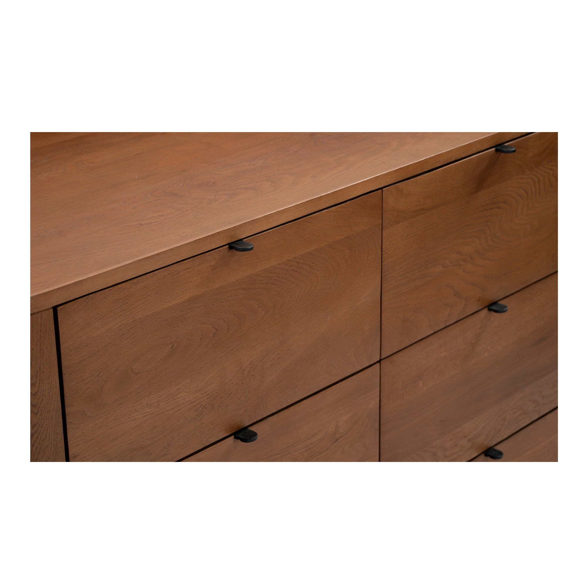 Theo 6 Drawer Dresser Brown