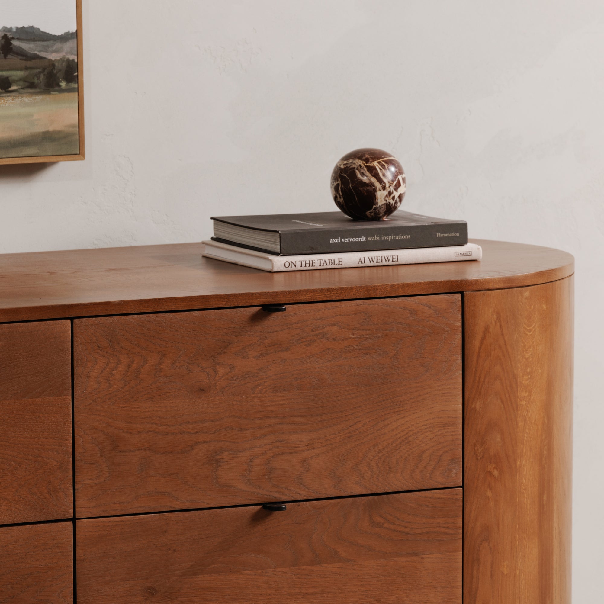 Theo 6 Drawer Dresser Brown