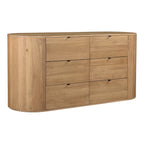 Theo 6 Drawer Dresser Natural