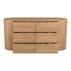 Theo 6 Drawer Dresser Natural