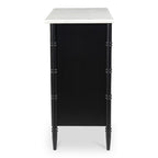 Eleanor 5 Drawer Chest Black