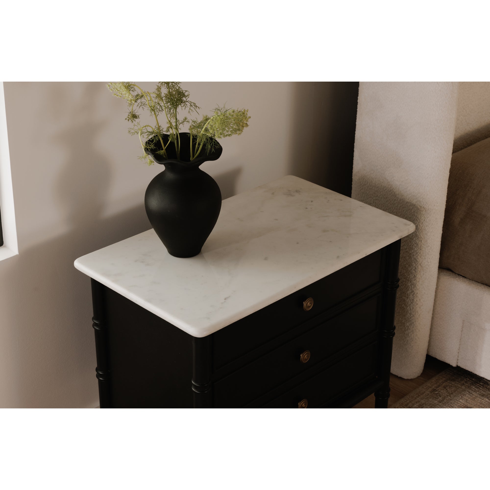 Eleanor Nightstand Black