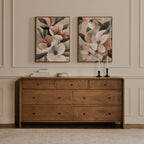 Riley 7 Drawer Dresser Oak