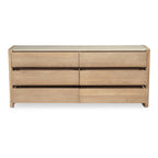 Lane 6 Drawer Dresser Natural