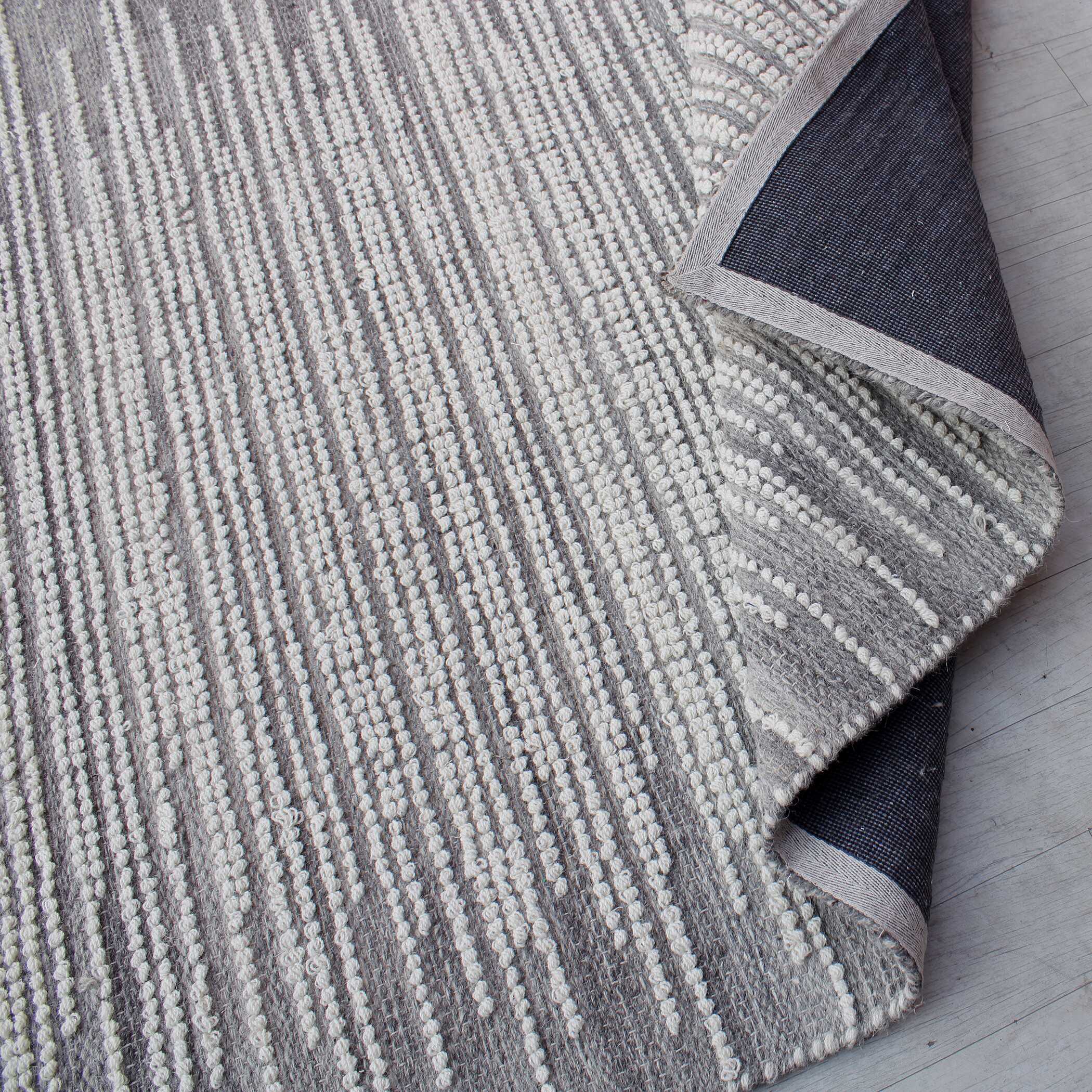 Salida Gray Wool 6 X 9 Rug