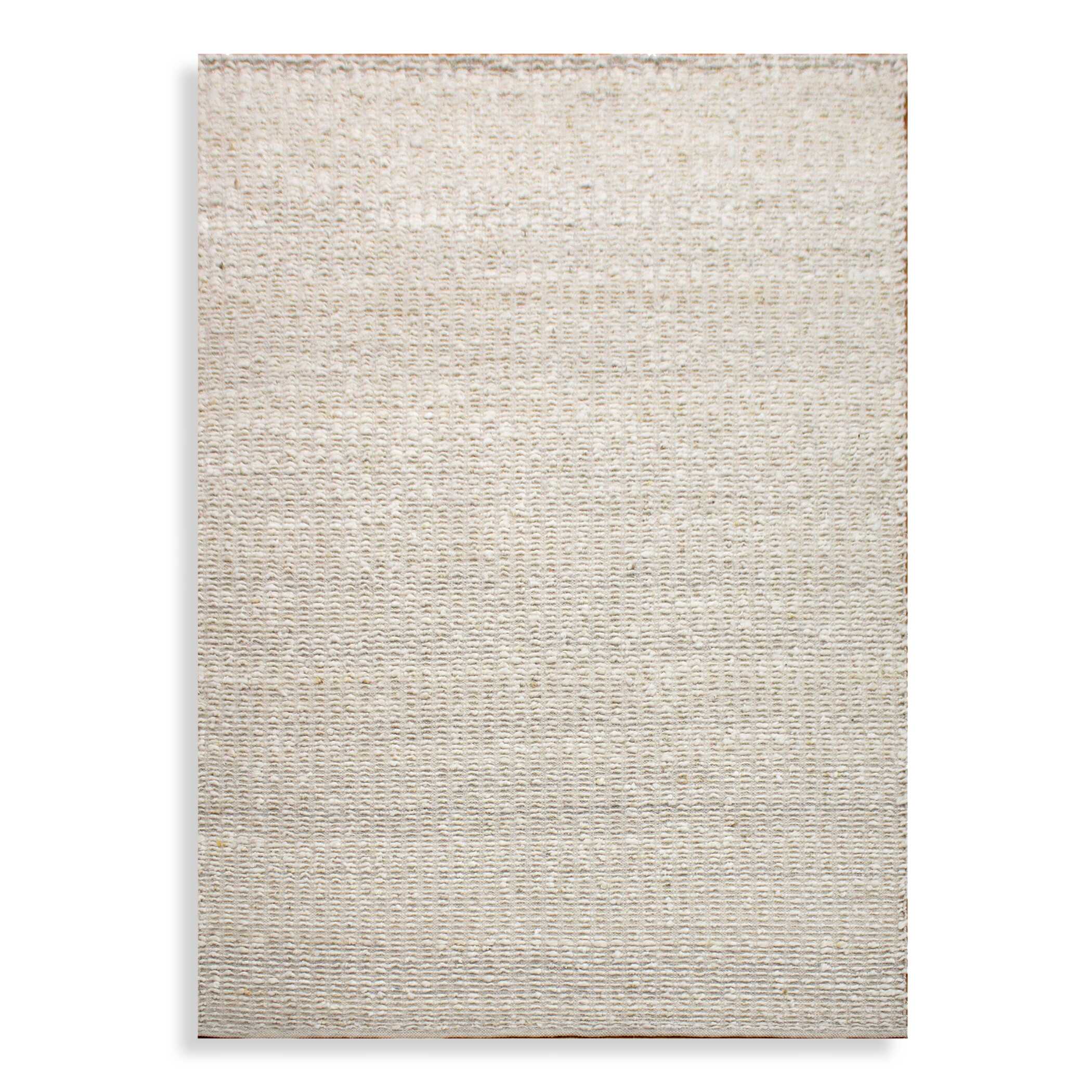 Lovelle Ivory Soft Wool 6 X 9 Rug