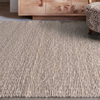 Lovelle Ivory Soft Wool 9 X 12 Rug