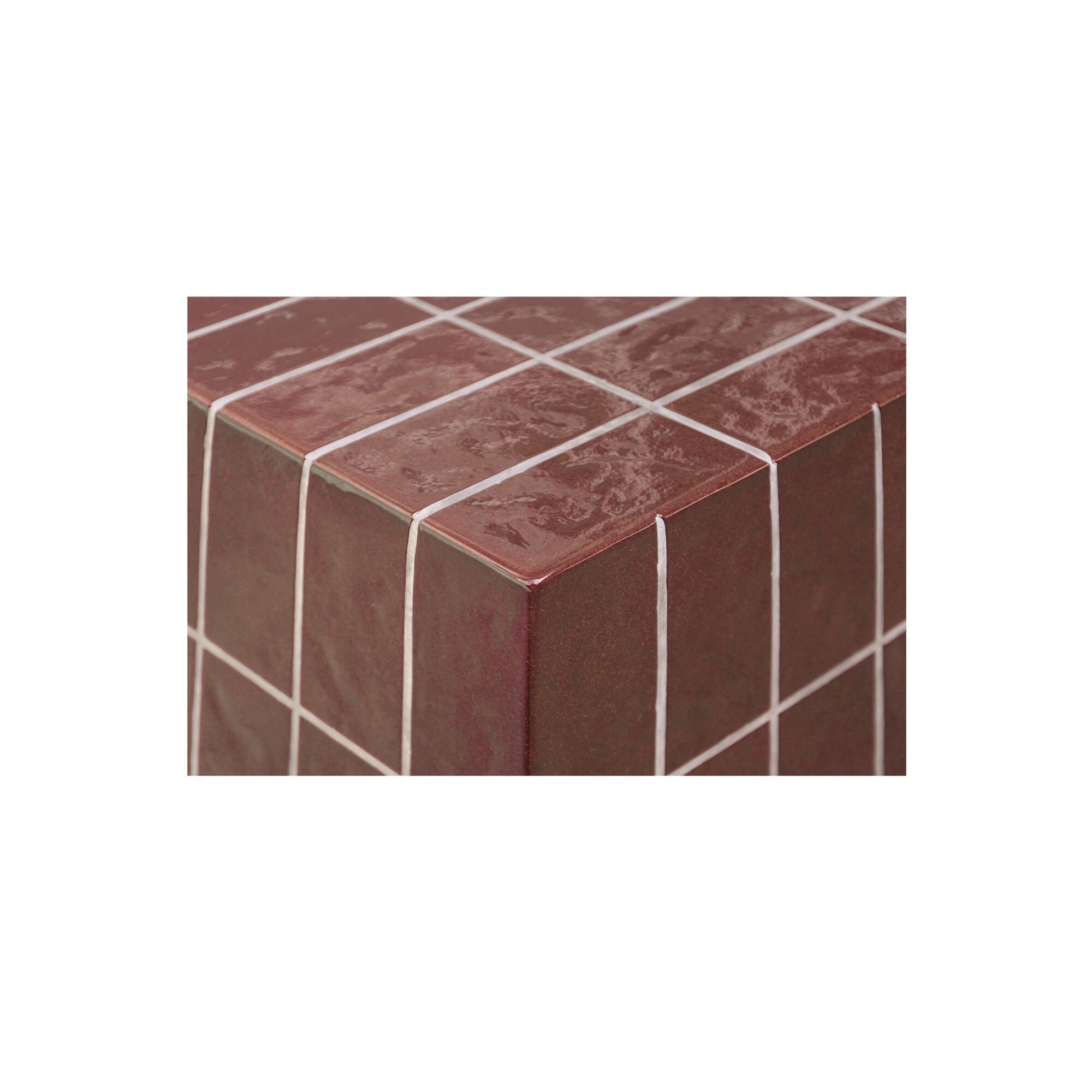 Farren Outdoor Side Table Brown