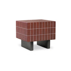 Farren Outdoor Side Table Brown