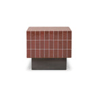 Farren Outdoor Side Table Brown