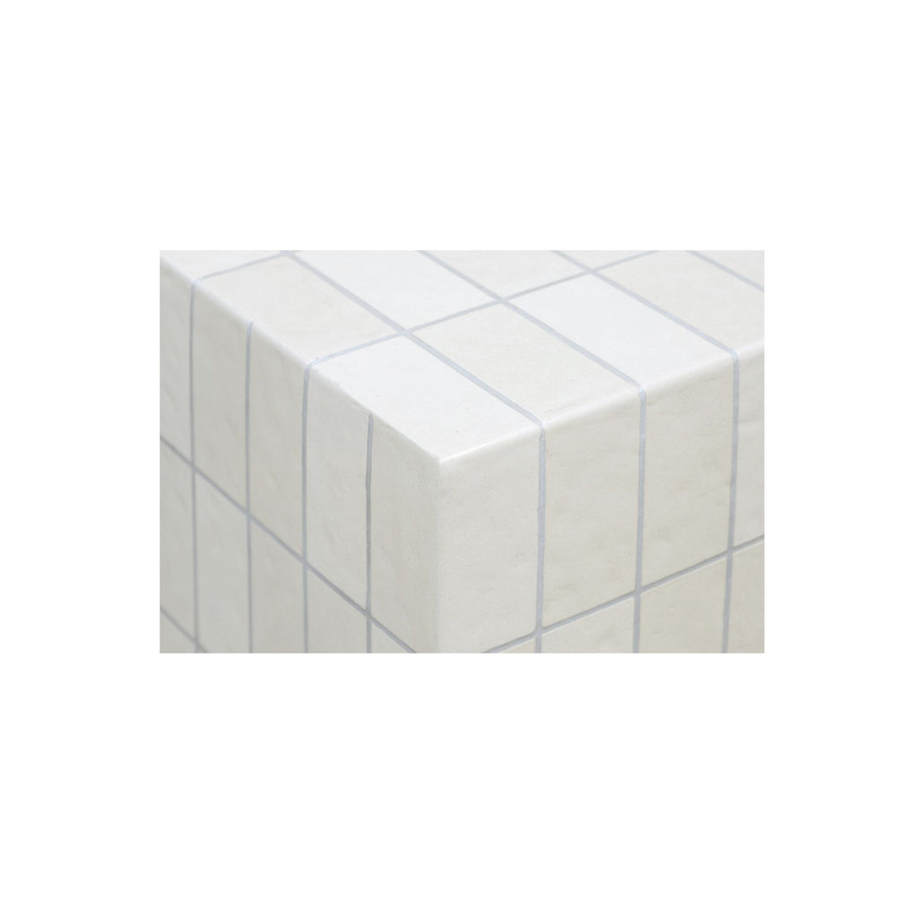 Farren Outdoor Side Table Cream