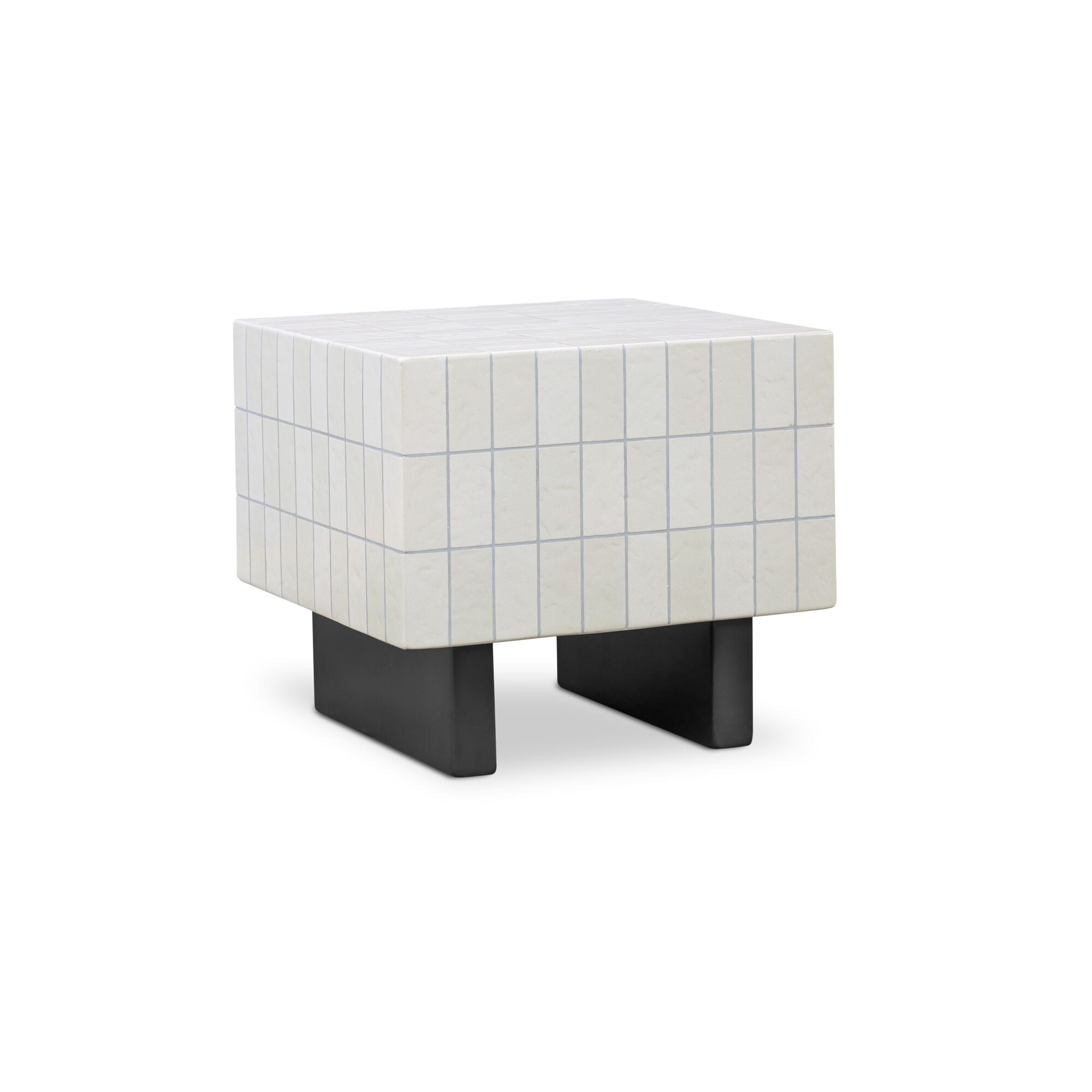 Farren Outdoor Side Table Cream