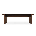 Merritt Outdoor Bench Dark Brown