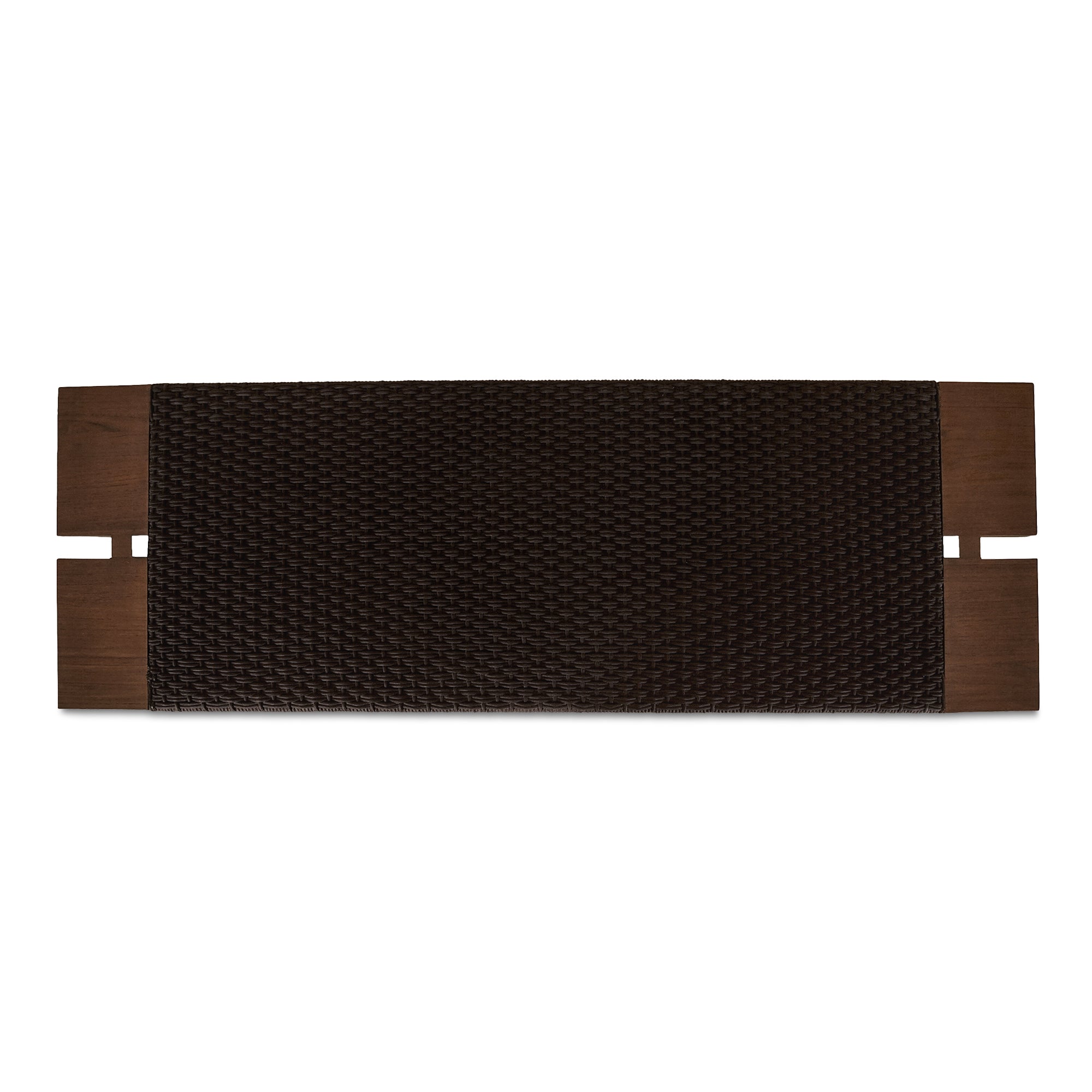 Merritt Outdoor Bench Dark Brown