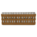 Adelaide Outdoor Sofa Brown Stripe