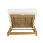 Enzo Outdoor Adjustable Lounge Chair White