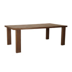 Marina Outdoor Dining Table Brown