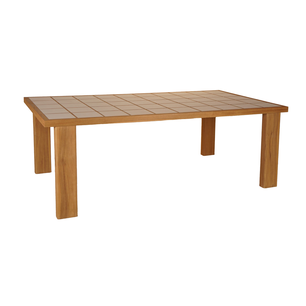 Marina Outdoor Dining Table Natural