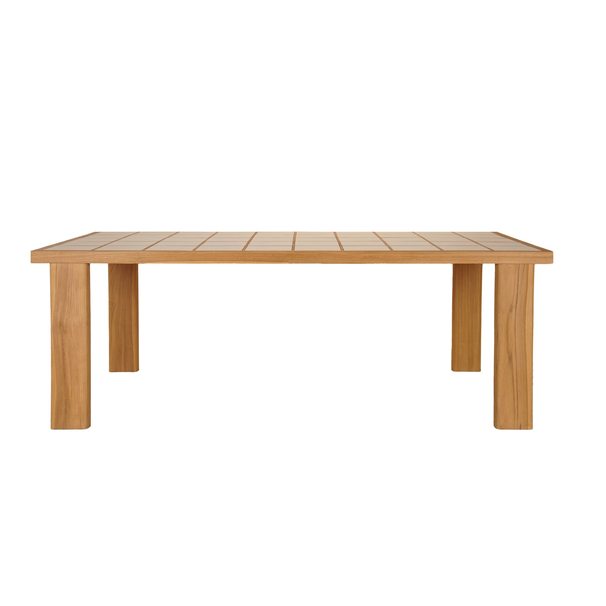 Marina Outdoor Dining Table Natural