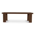 Marina Outdoor Bench Brown