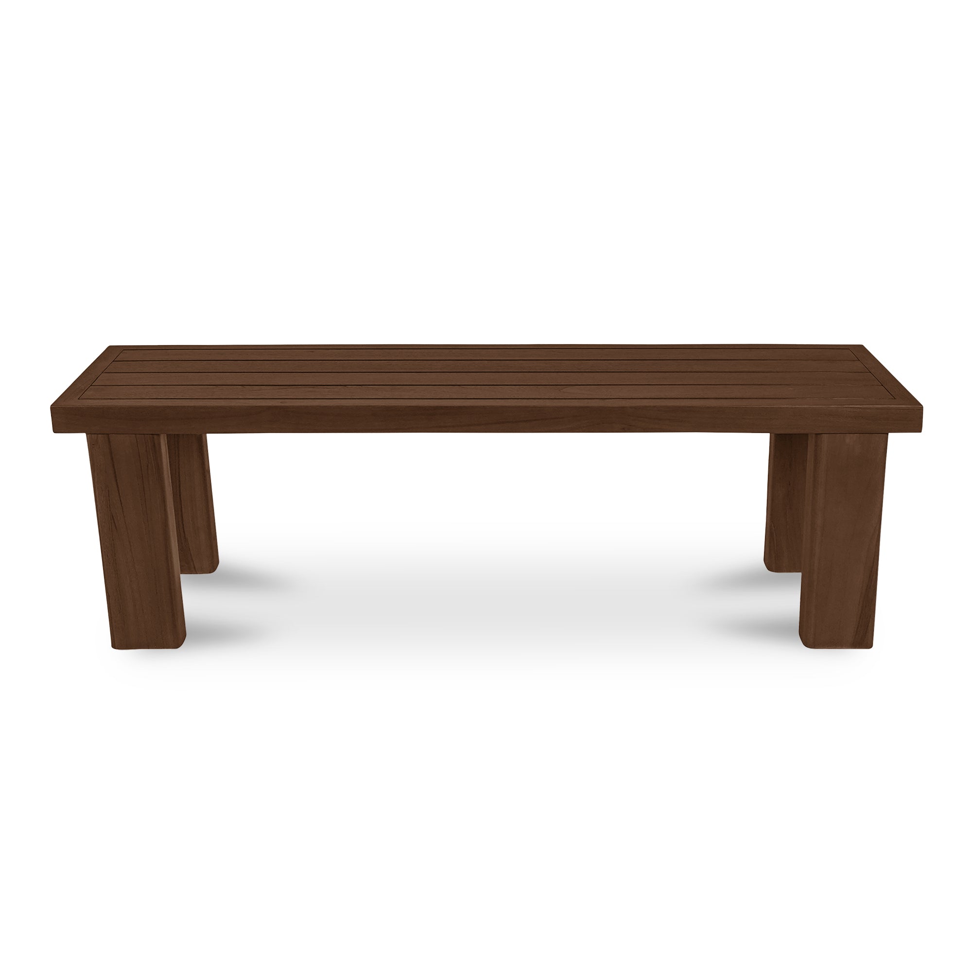 Marina Outdoor Bench Brown