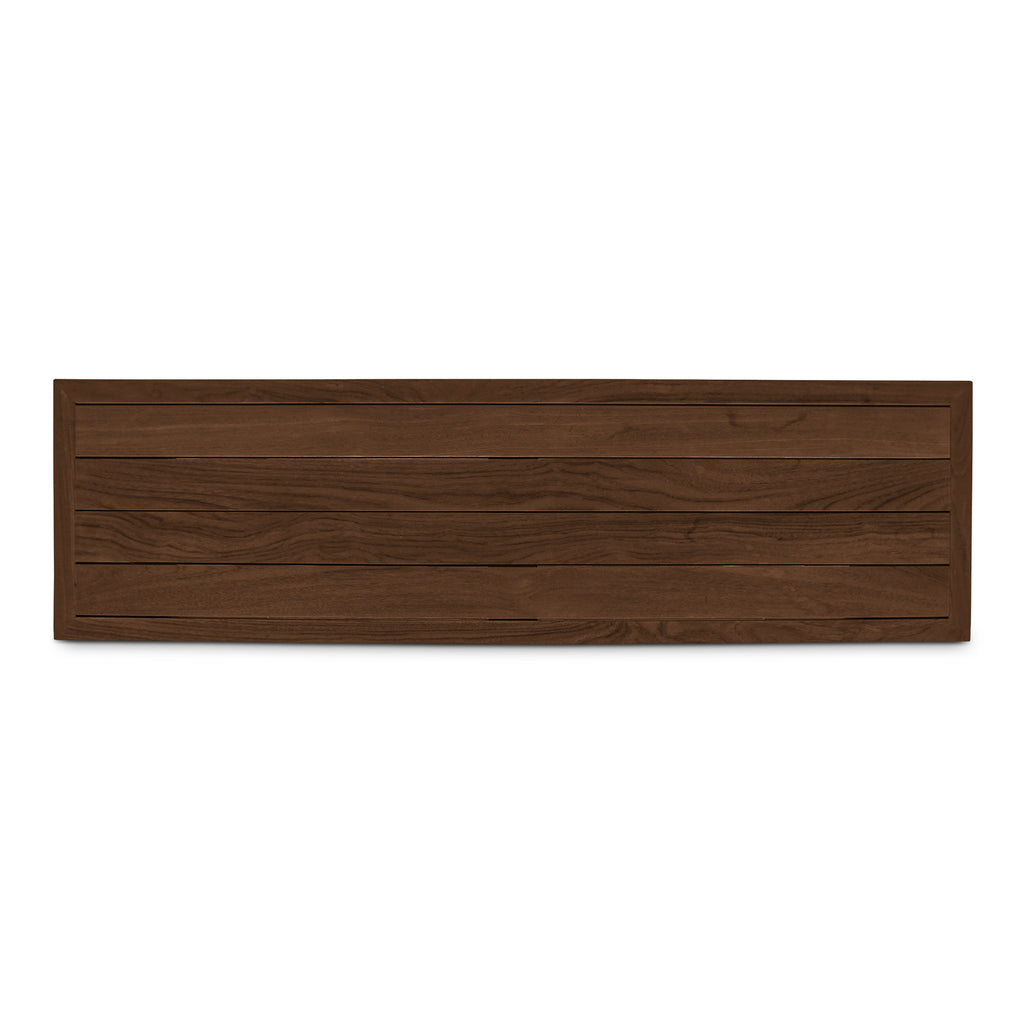 Marina Outdoor Bench Brown