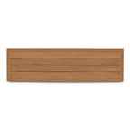 Marina Outdoor Dining Bench Natural