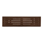 Esmond Outdoor Dining Bench Brown
