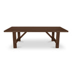 Esmond Outdoor Dining Table Brown