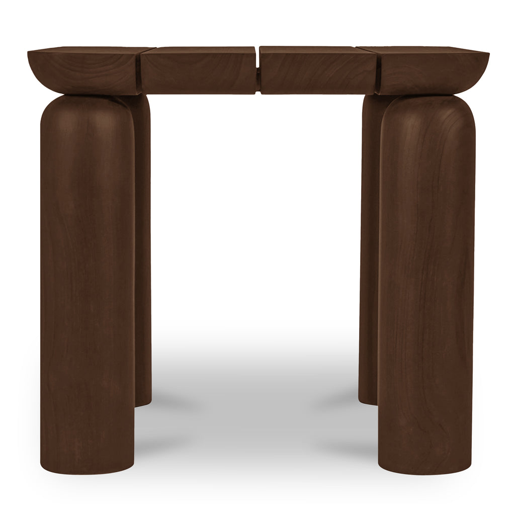 Barclay Outdoor Side Table Brown