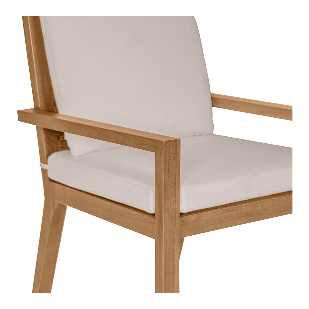 Mateo Outdoor Dining Chair White
