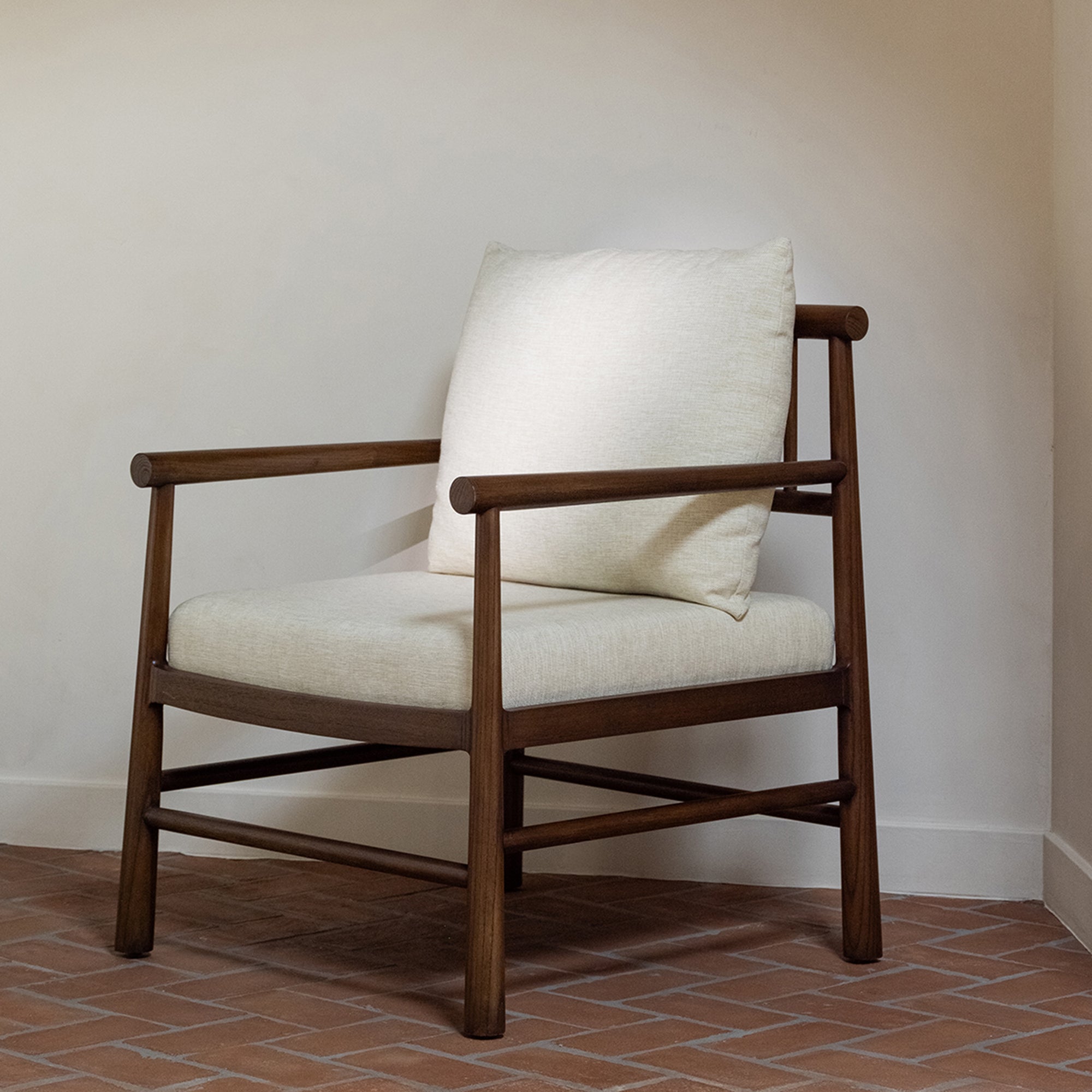 Mayne Accent Chair Cream
