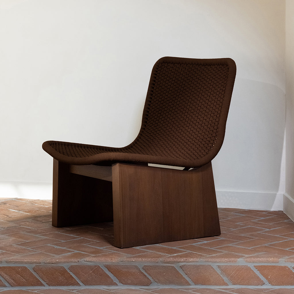 Savanna Outdoor Accent Chair Brown