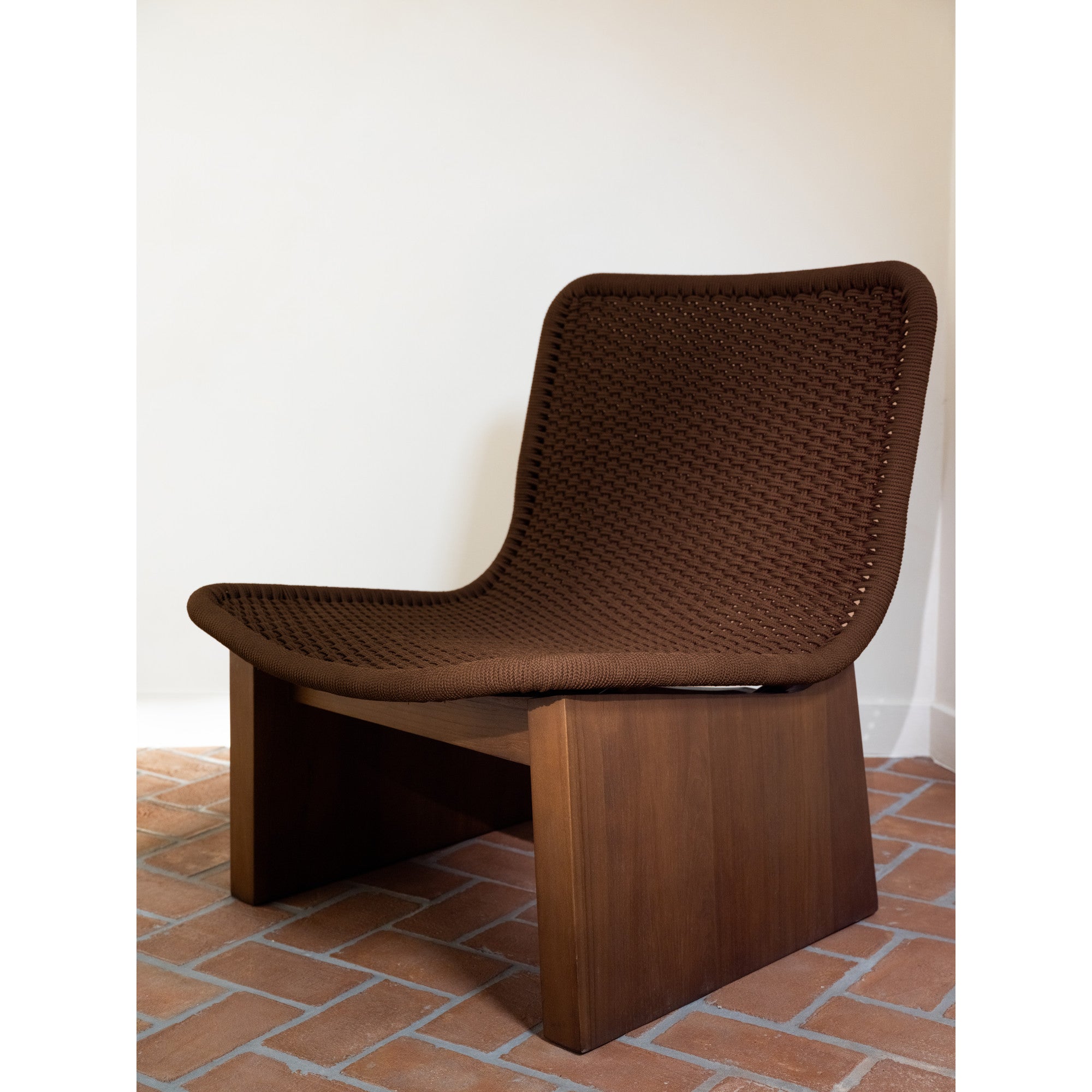 Savanna Outdoor Accent Chair Brown