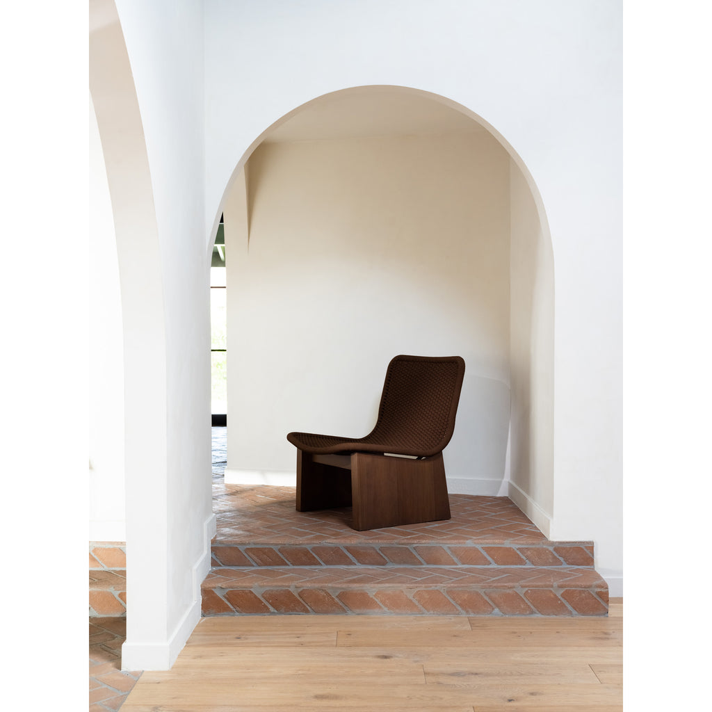 Savanna Outdoor Accent Chair Brown