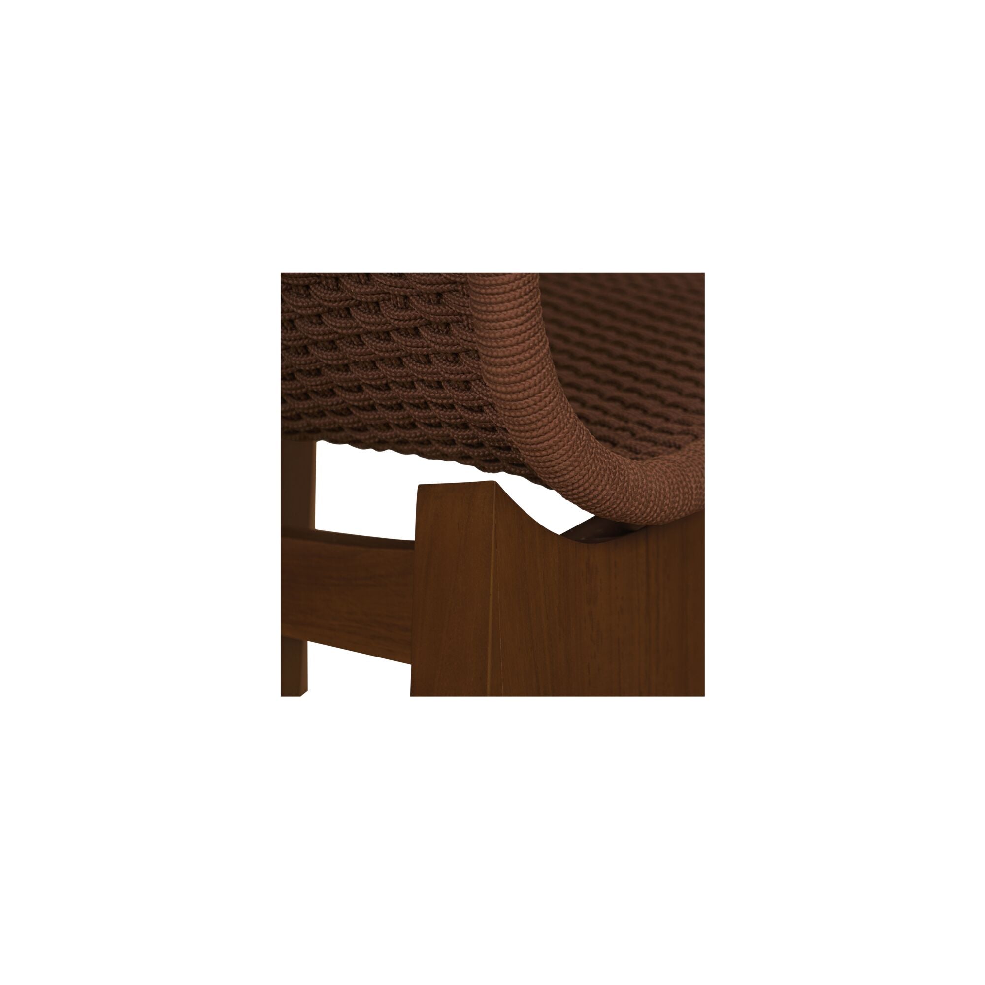 Savanna Outdoor Accent Chair Brown