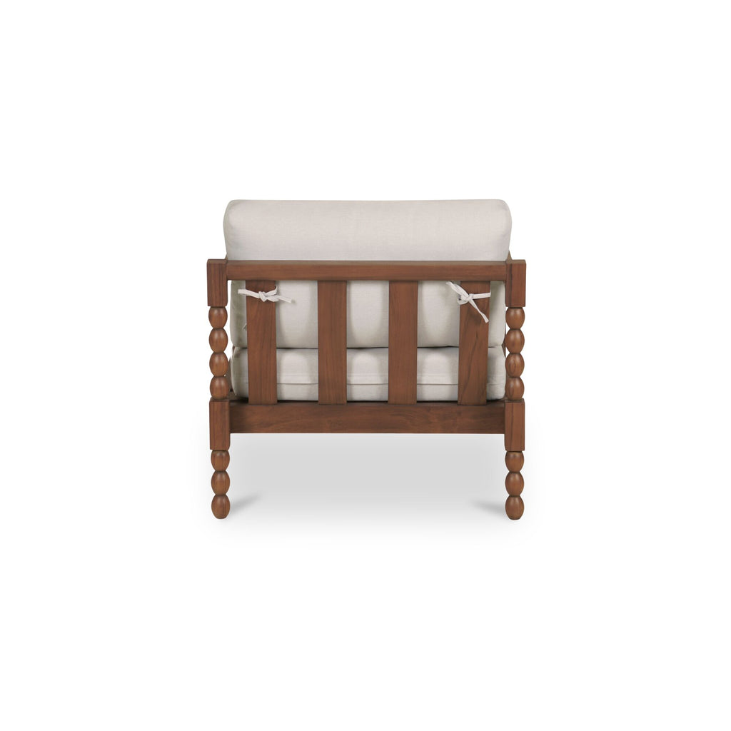 Delilah Outdoor Accent Chair Brown