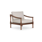 Delilah Outdoor Accent Chair Brown