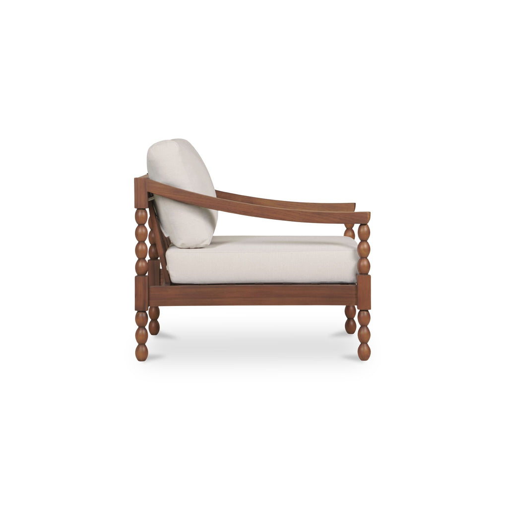 Delilah Outdoor Accent Chair Brown