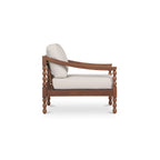 Delilah Outdoor Accent Chair Brown