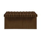 Fletcher Outdoor Coffee Table Brown