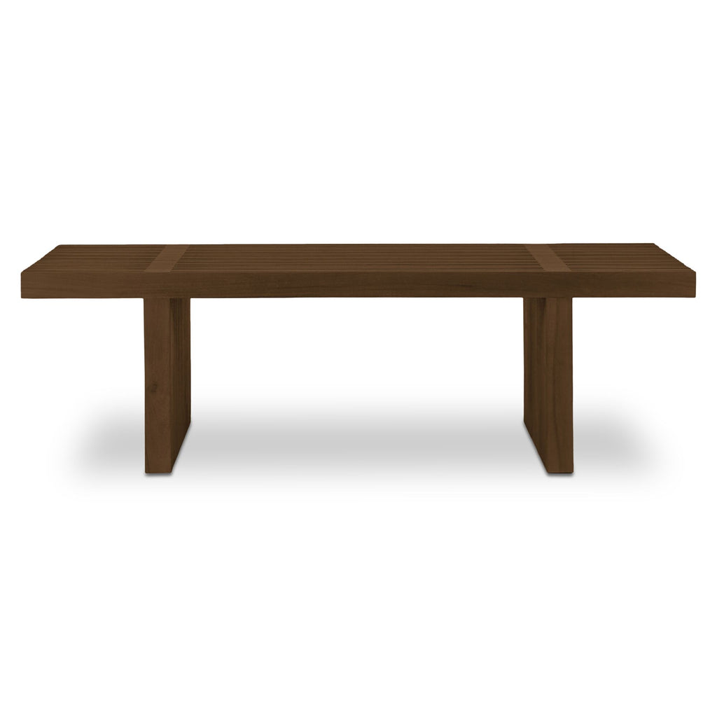 Fletcher Outdoor Coffee Table Brown
