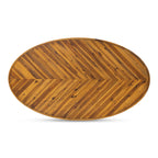 Parq Oval Dining Table Amber