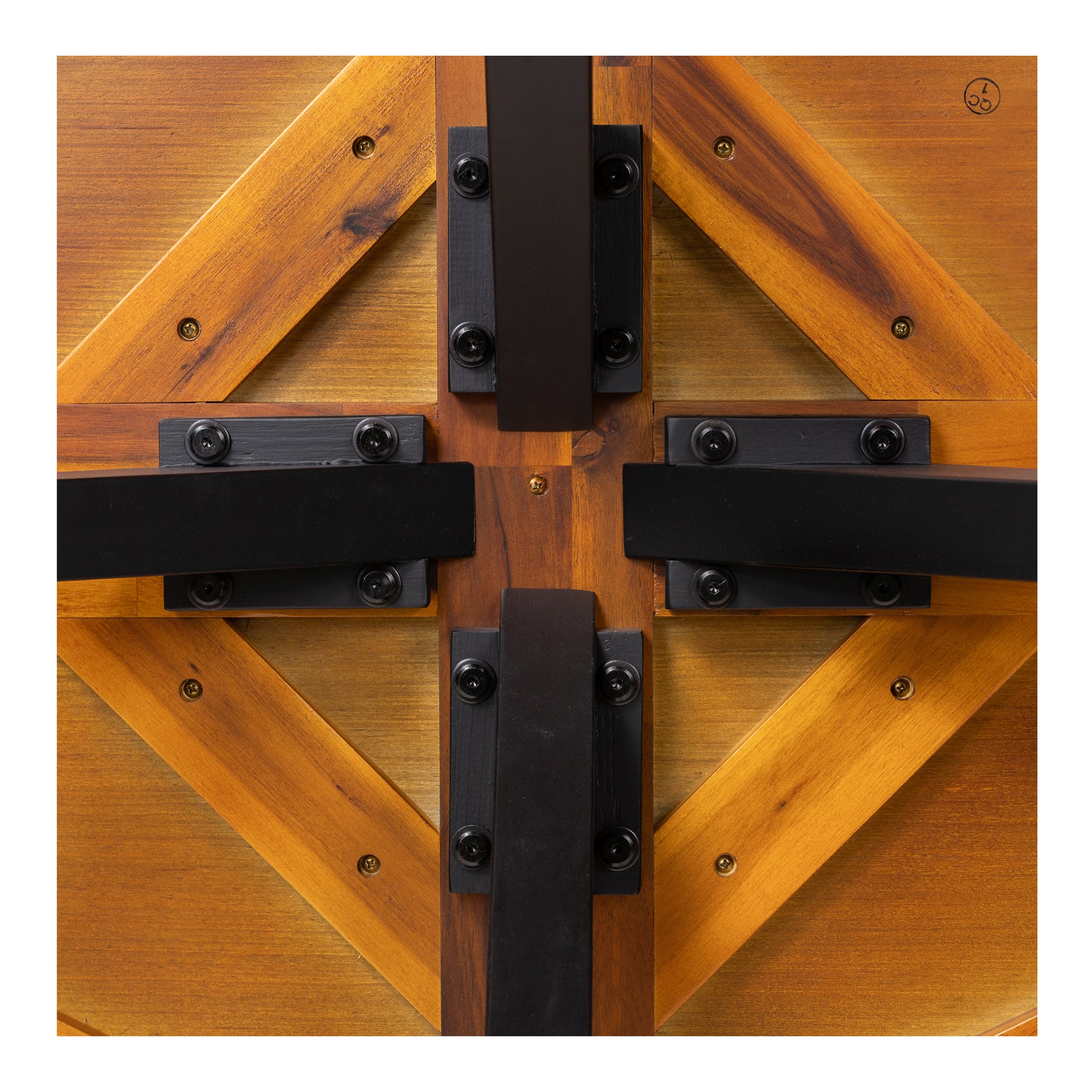 Parq Oval Coffee Table Amber