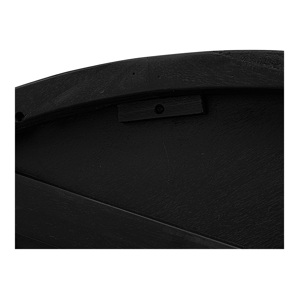 Parq 60 Inch Round Dining Table Black