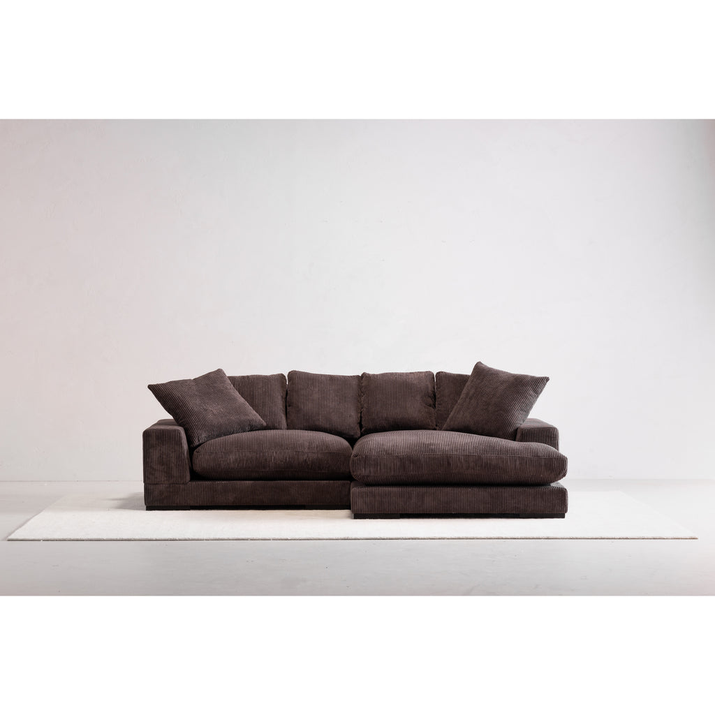Plunge Sectional Dark Brown