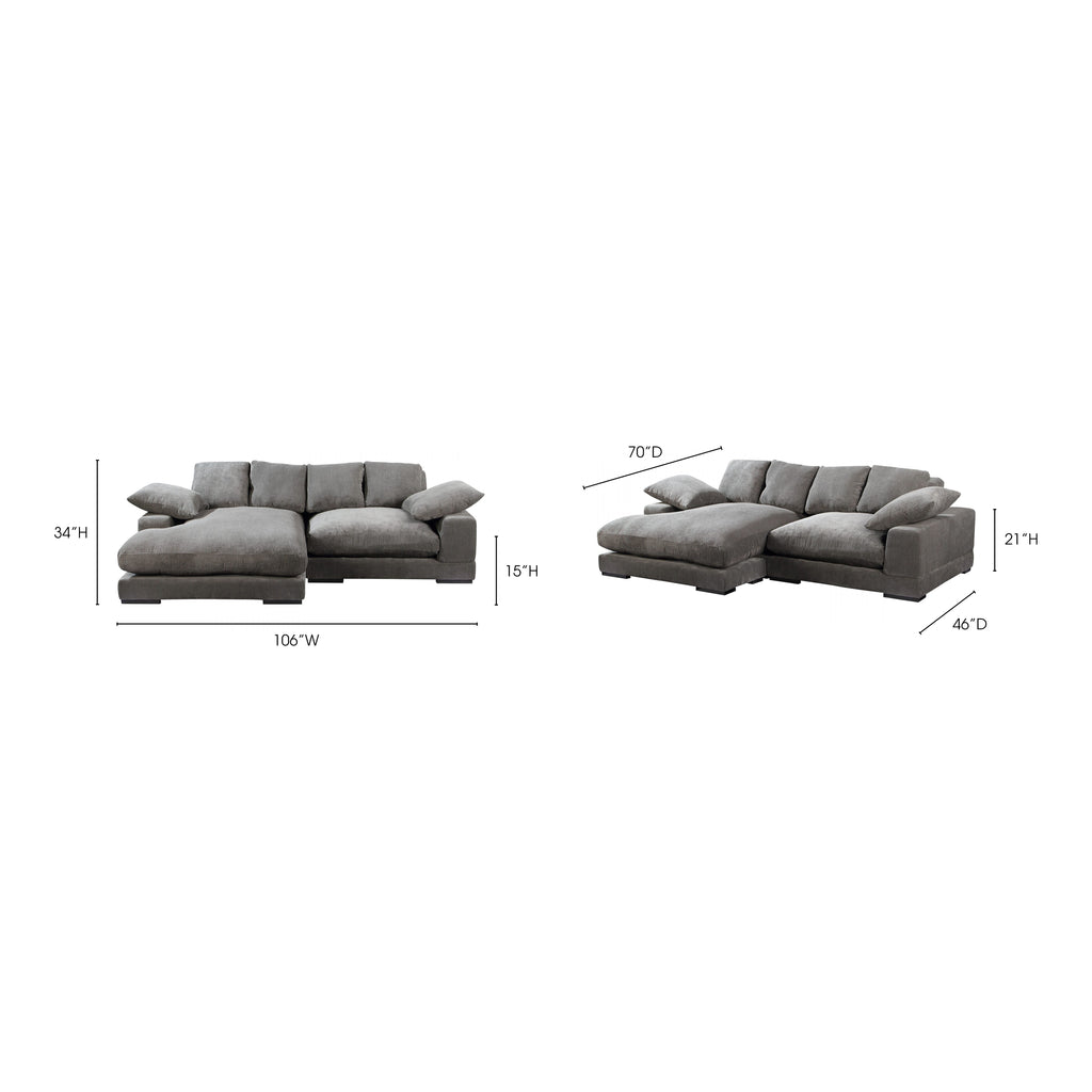 Plunge Sectional Charcoal