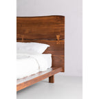 Madagascar Platform Bed Queen Brown